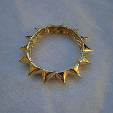 Pulseira spikes grandes   (Por encomenda)