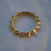 Pulseira spikes grandes   (Por encomenda)