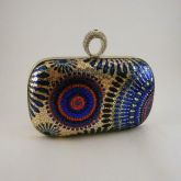Clutch glam azul     (Por encomenda)